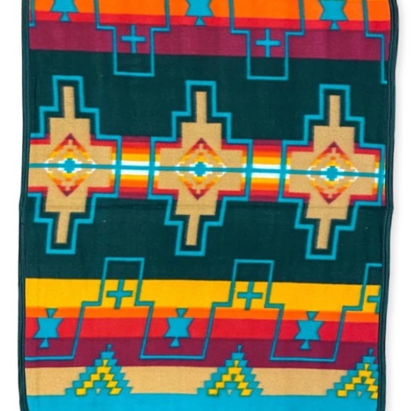 Southwestern Pattern throw Blanket 30” x  40” - Picture 1 of 1
